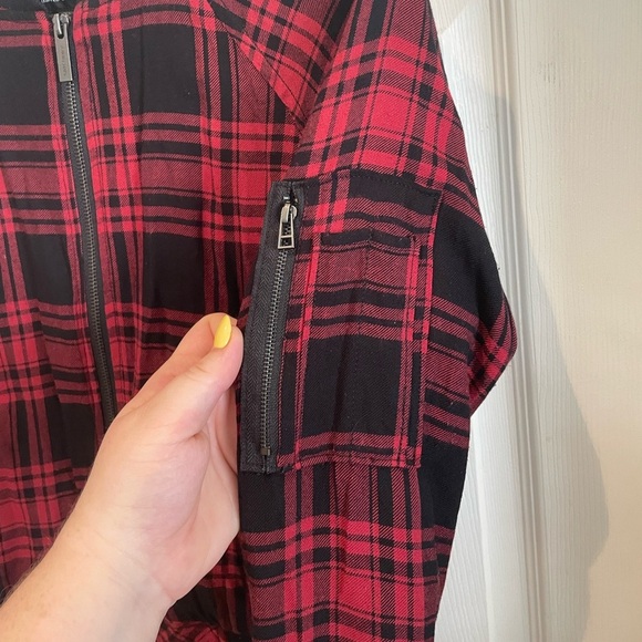 SANCTUARY plaid jacket - Picture 2 of 4